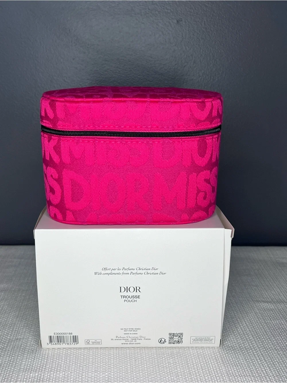 Miss Dior Hot Pink Cosmetic Case